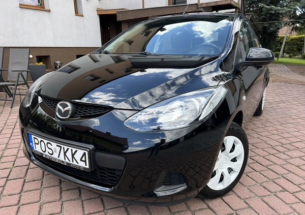 Mazda 2 cena 19900 przebieg: 92000, rok produkcji 2008 z Rydułtowy małe 781